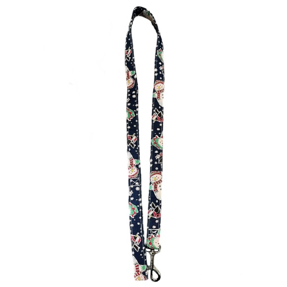 Christmas Leash - Blue/Snowmen - Picture 2 of 2